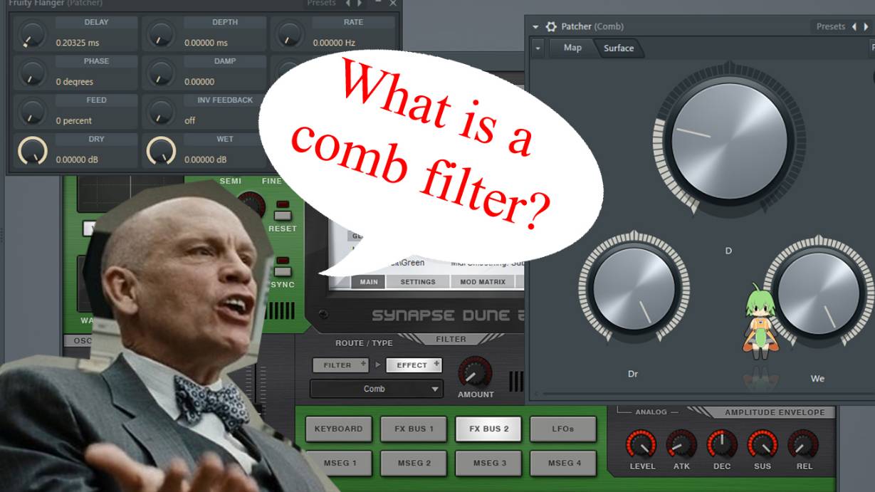 Comb filter что это? Создаём его в FL Patcher