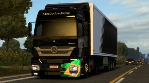 199 / ETS 2 1.53 / Карта Южной Америки «EAA» / Mercedes Axor 2644