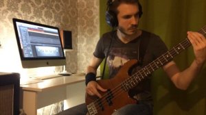 Halestorm / I am The Fire / Bass cover