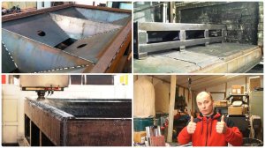 Волоконный лазерный станок. Станина