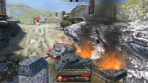 BZ 75 Wot Blitz Реактивный тяжелый танк 10 уровня