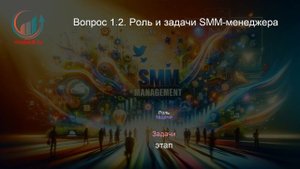SMM-менеджмент. Профпереподготовка. Лекция. Профессиональная переподготовка для всех!