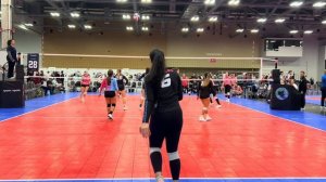 2024 USAV Open National Championship Womens A - Hits and Giggles vs Tempo, pool play, day 2