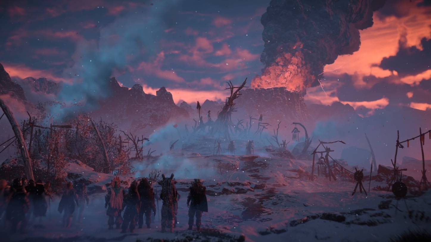 ЗНАКОМСТВО С СЕВЕРНЫМ ПЛЕМЕНЕМ БАНУК Ϟ Horizon Zero Dawn: The Frozen Wilds #1