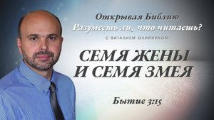 Семя жены и семя змея (Бытие 3:15) | Разумеешь ли, что читаешь? | лекция #030 | Виталий Олийник