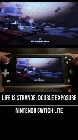 Life is Strange Double Exposure Nintendo Switch Lite Gameplay