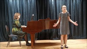 Косырева Варвара - "Сыплет черёмуха снегом..."