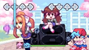 Музыкальная ритм-аркада Friday Night Funkin' - Анимация FNF - Танкман и другие  поют и танцуют в FNF