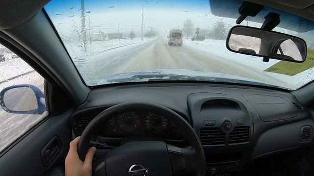 2006 Nissan Almera Classic 1.6L (107) POV TEST DRIVE