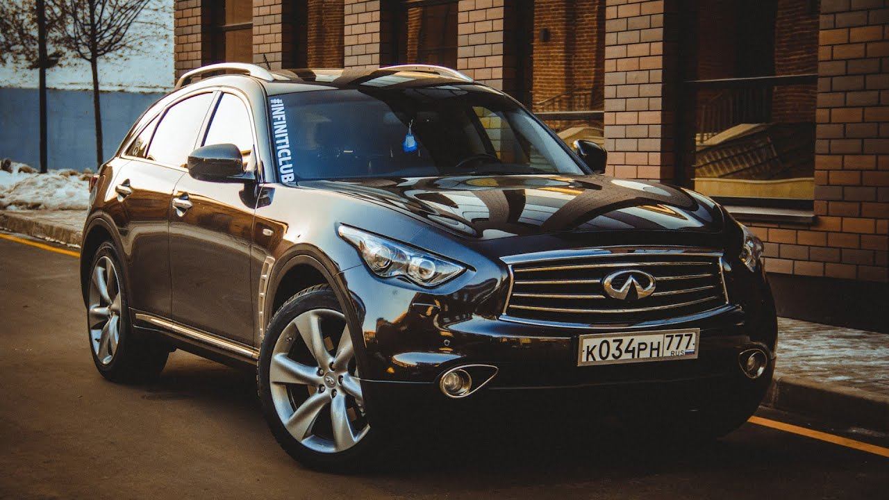 INFINITI FX50 тест-драйв))) смотреть онлайн