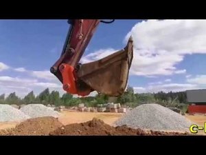 Зацепление ковша квик каплером на экскаваторе ЕК 400. "Ковши74"