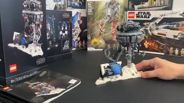 Lego Imperial Probe Droid Review | Lego set 75306 | 18+ | 683 Pcs смотреть онлайн