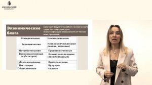 Тема 1.2. Базовые экономические понятия Часть 1