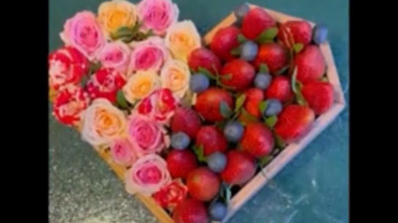 СЪЕДОБНЫЕ БУКЕТЫ . Музыка  Сергей Грищук. https://www.instagram.com/foodbyket_irina?igsh=aDloeTVjemp