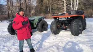 Квадроциклы БЕРСЕРК и ВИКИНГ, ТОР