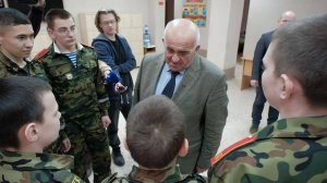 Военное образование и перспективы его развития сегодня были в центре внимания губернатора Сергея Сит