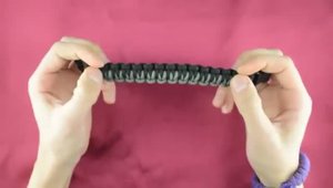 Паракорд Плетение браслета _Многоножка_ (Paracord  bracelet)(360P)