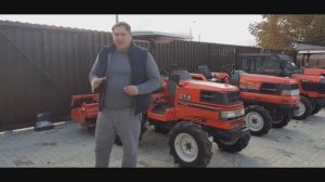 Японский мини трактор Kubota GT 8
