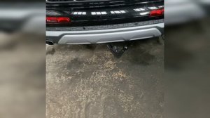 Original TOWBAR TSU with electric drive Audi SQ7 4M FL Restyling. VAG-UPGRADE.RU