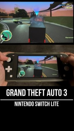 GTA 3 Nintendo Switch Lite Gameplay