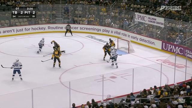 Tampa Bay Lightning at Pittsburgh Penguins | FULL Overtime Highlights - November 19, 2024