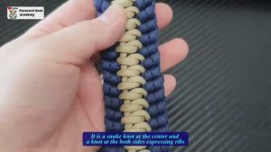 Paracord bracelet Anaconda ribs Анаконда