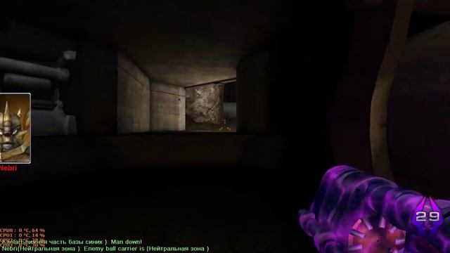 Вспоминаем детство: Unreal Tournament 2004 (Bomb running) смотреть онлайн