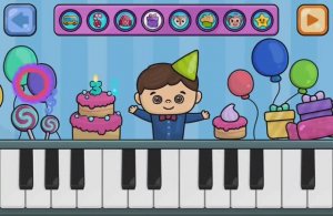 Танцуй и пой под любимые мелодии! Давай поиграем на пианино!  Игры для детей. Мультики для малышей