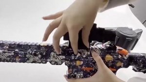 Игрушка автомат на гелевых шариках