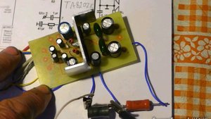 Усилитель на микросхеме ТА8207К