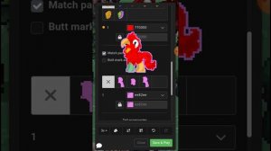 Скин попугая в Pony Town #PonyTown #игры #скины pony town skin tutorial