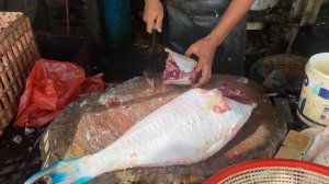 FISH MARKET  ACEHNESE🔪🔥 || MASTERING ACEHNESE RARE FISH SKINNING AND CUTTING TECHNIQUES