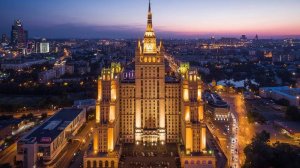 Сборка алмазной мозаики "Садовое кольцо" (горизонтальное)