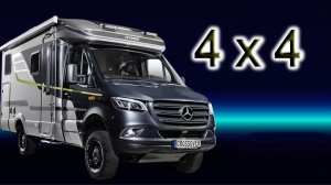 4х4. Максимальная комплектация. Лучший внедорожный европейский автодом Hymer Crossover MLT-570