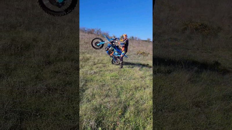 reverse gear on a hard enduro bike.Задний ход на эндуро мотоцикле со Smartcomm ecu#enduro #reverse