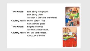 The Town Mouse and the Country Mouse. Учебник Spotlight 2 класс, стр.18-19