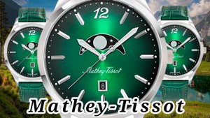 133. САМЫЕ БЮДЖЕТНЫЕ ЧАСЫ С ЛУННЫМ КАЛЕНДАРЁМ / SWISS MADE / MATHEY-TISSOT