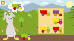 Учим геометрические фигуры и цвета видео для детей