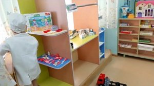 Сюжетно - ролевая игра "Аптека" . 
Старшая группа "Лучик ". МБДОУ "Кунчээн", г Якутск, 2025 г.