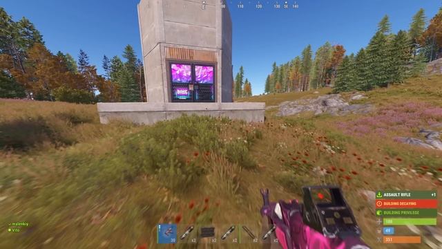 Я ПОТРАТИЛ 100 ДНЕЙ ЧТО БЫ ПОСТРОИТЬ ЭТОТ ЧЕРНЫЙ ЗАМОК ВОКРУГ 500 ИГРОКОВ И ИХ КЛАНОВ в Раст Rust смотреть онлайн