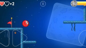 Играем в  Red ball 4. красный шар 4