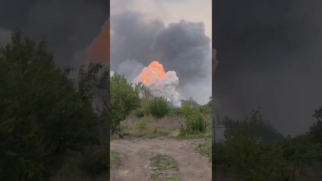 Дистанционный подрыв  ФАБ за секунды до попадания по цели.