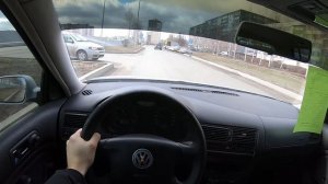 2000 Volkswagen Golf POV TEST DRIVE