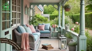 Интерьер Шебби-Шик с весенними композициями и цветами 🌼🌸💮 (2)