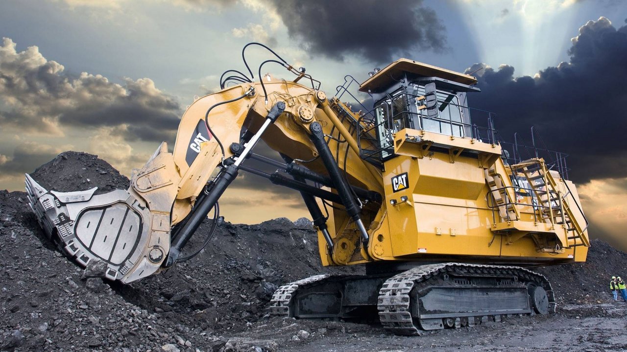 Карьерная мега большая строительная техника!