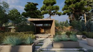 Ландшафтный дизайн проект от компании Royal Garden