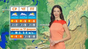 Прогноз погоды на 12 февраля в Новосибирске