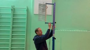 Тренажер для замера высоты прыжка в волейболе