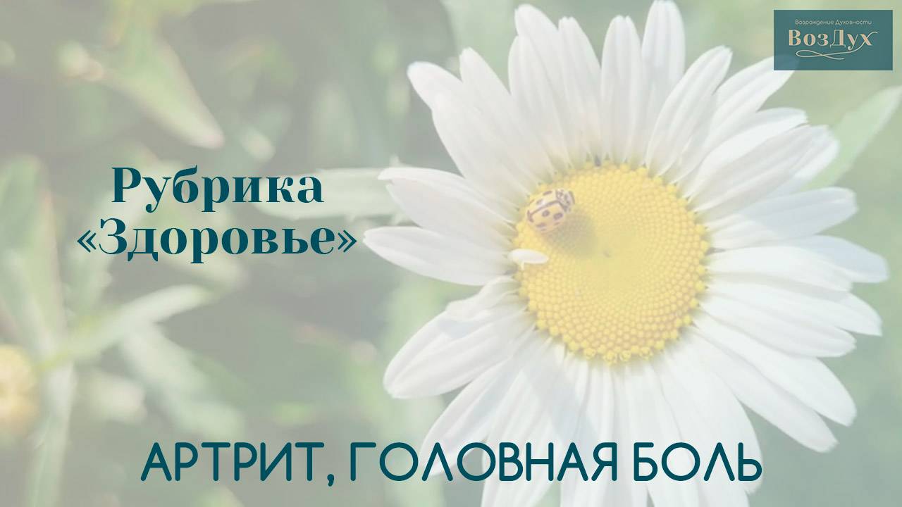 Здоровье | Как себе помочь | Головная боль | Артрит | Татьяна Бекаревич