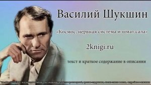 Василий Шукшин "Космос, нервная система и шмат сала" - рассказ.